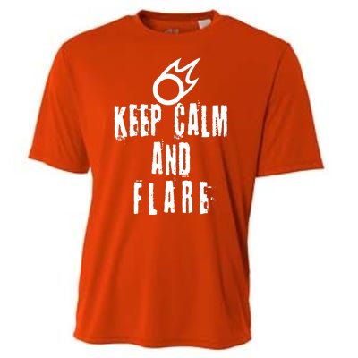 FF14 Black Mage Keep Calm And Flare Cooling Performance Crew T-Shirt