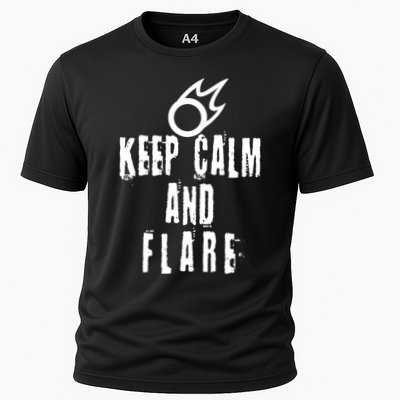 FF14 Black Mage Keep Calm And Flare Performance Shirt