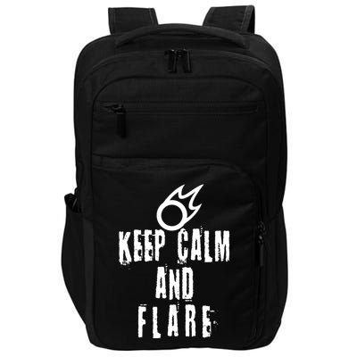 FF14 Black Mage Keep Calm And Flare Impact Tech Backpack