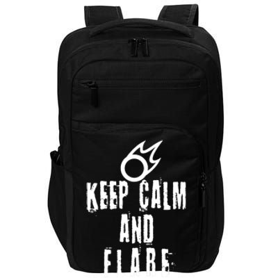 FF14 Black Mage Keep Calm And Flare Impact Tech Backpack