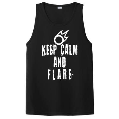 FF14 Black Mage Keep Calm And Flare PosiCharge Competitor Tank