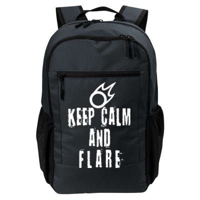 FF14 Black Mage Keep Calm And Flare Daily Commute Backpack