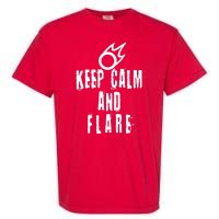 FF14 Black Mage Keep Calm And Flare Garment-Dyed Heavyweight T-Shirt