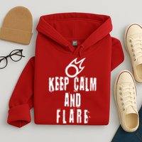 FF14 Black Mage Keep Calm And Flare Hoodie
