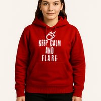 FF14 Black Mage Keep Calm And Flare Hoodie