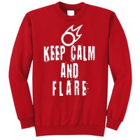 FF14 Black Mage Keep Calm And Flare Sweatshirt