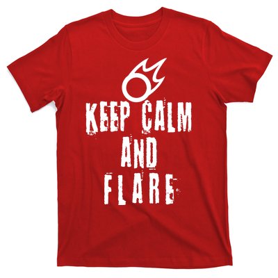 FF14 Black Mage Keep Calm And Flare T-Shirt