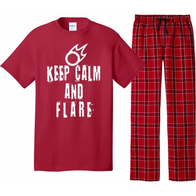 FF14 Black Mage Keep Calm And Flare Pajama Set