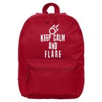 FF14 Black Mage Keep Calm And Flare 16 in Basic Backpack