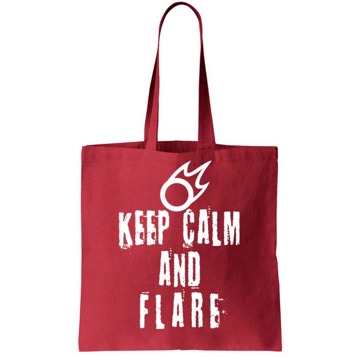 FF14 Black Mage Keep Calm And Flare Tote Bag