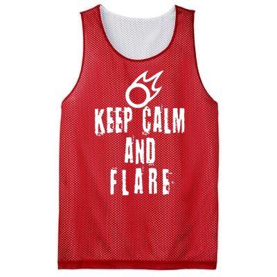 FF14 Black Mage Keep Calm And Flare Mesh Reversible Basketball Jersey Tank