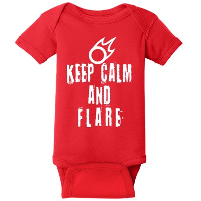 FF14 Black Mage Keep Calm And Flare Baby Bodysuit