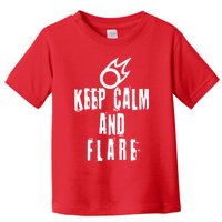 FF14 Black Mage Keep Calm And Flare Toddler T-Shirt