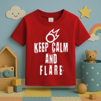 FF14 Black Mage Keep Calm And Flare Toddler T-Shirt