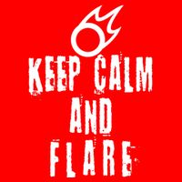 FF14 Black Mage Keep Calm And Flare Zip Tote Bag