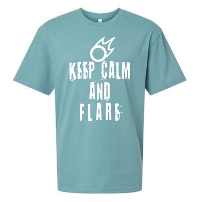 FF14 Black Mage Keep Calm And Flare Sueded Cloud Jersey T-Shirt