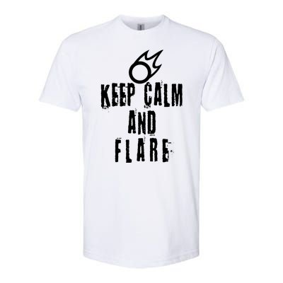 FF14 Black Mage Keep Calm And Flare Softstyle CVC T-Shirt