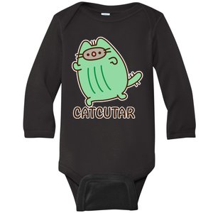 FF14 Cats Catcatar Baby Long Sleeve Bodysuit