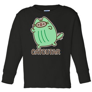 FF14 Cats Catcatar Toddler Long Sleeve Shirt