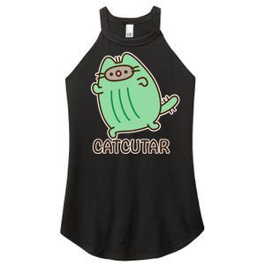 FF14 Cats Catcatar Women's Perfect Tri Rocker Tank