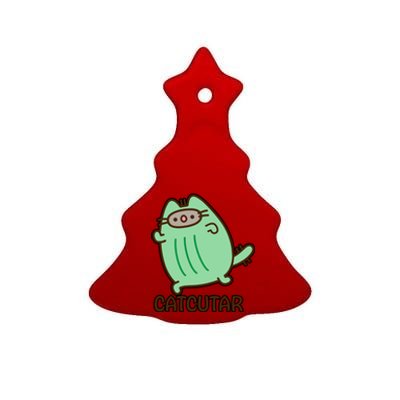 FF14 Cats Catcatar Ceramic Tree Ornament