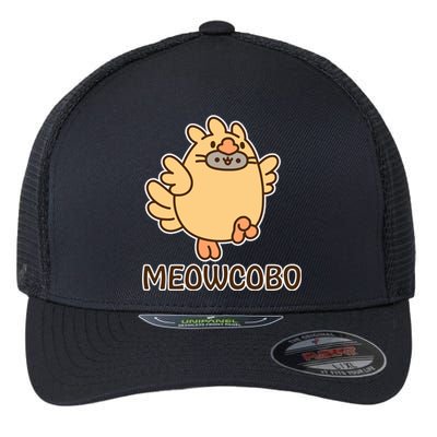 FF14 Cats Meowcobo Flexfit Unipanel Trucker Cap