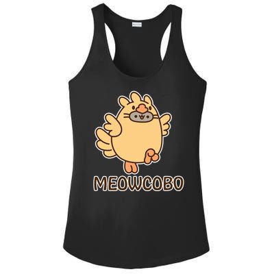 FF14 Cats Meowcobo Ladies PosiCharge Competitor Racerback Tank