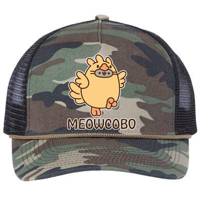 FF14 Cats Meowcobo Retro Rope Trucker Hat Cap