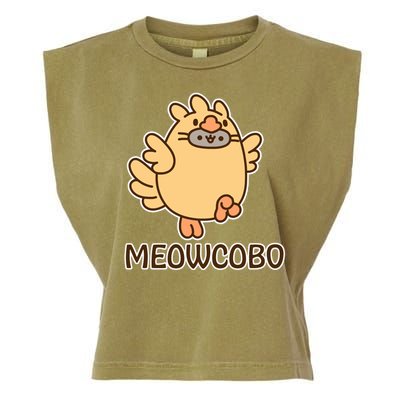 FF14 Cats Meowcobo Garment-Dyed Women's Muscle Tee