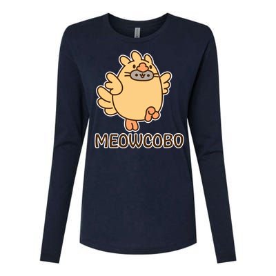 FF14 Cats Meowcobo Womens Cotton Relaxed Long Sleeve T-Shirt