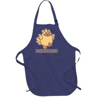 FF14 Cats Meowcobo Full-Length Apron With Pockets