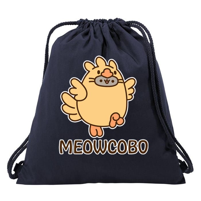 FF14 Cats Meowcobo Drawstring Bag