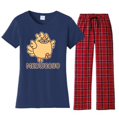 FF14 Cats Meowcobo Women's Flannel Pajama Set