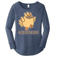 FF14 Cats Meowcobo Women's Perfect Tri Tunic Long Sleeve Shirt