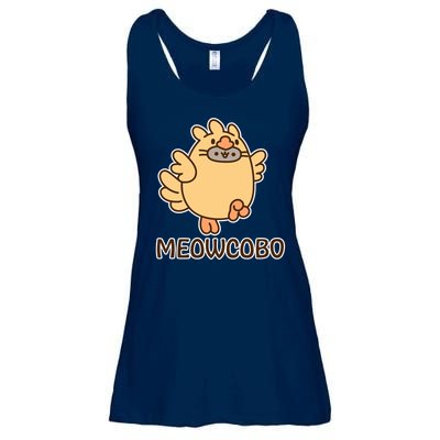 FF14 Cats Meowcobo Ladies Essential Flowy Tank