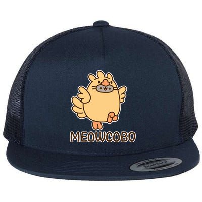 FF14 Cats Meowcobo Flat Bill Trucker Hat