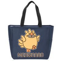 FF14 Cats Meowcobo Zip Tote Bag