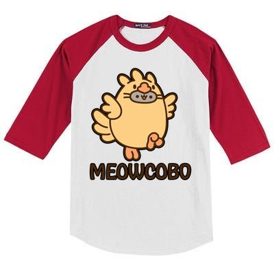 FF14 Cats Meowcobo Kids Colorblock Raglan Jersey