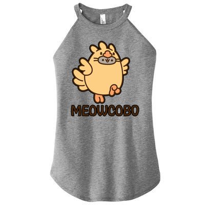 FF14 Cats Meowcobo Women's Perfect Tri Rocker Tank