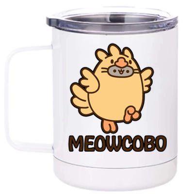 FF14 Cats Meowcobo 12 oz Stainless Steel Tumbler Cup