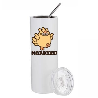 FF14 Cats Meowcobo Stainless Steel Tumbler