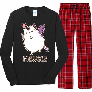 FF14 Cats Mewgle Long Sleeve Pajama Set