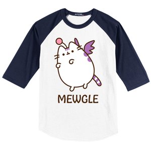 FF14 Cats Mewgle Baseball Sleeve Shirt