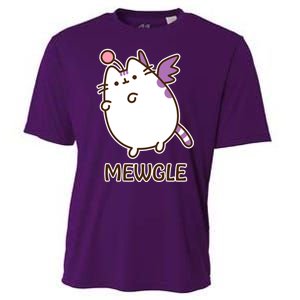 FF14 Cats Mewgle Cooling Performance Crew T-Shirt