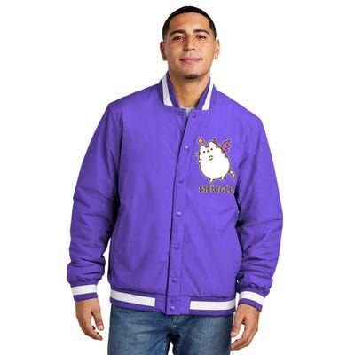 FF14 Cats Mewgle Insulated Varsity Jacket