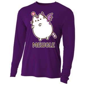 FF14 Cats Mewgle Cooling Performance Long Sleeve Crew