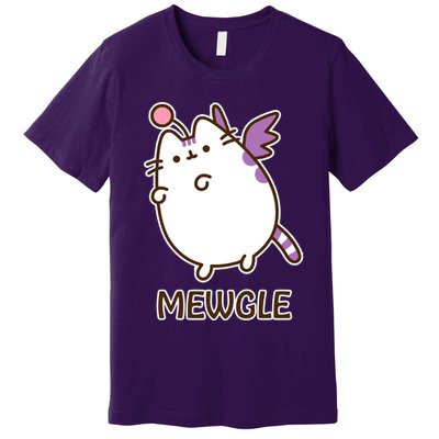FF14 Cats Mewgle Premium T-Shirt