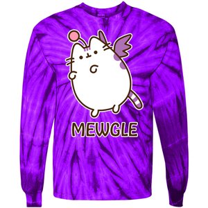 FF14 Cats Mewgle Tie-Dye Long Sleeve Shirt