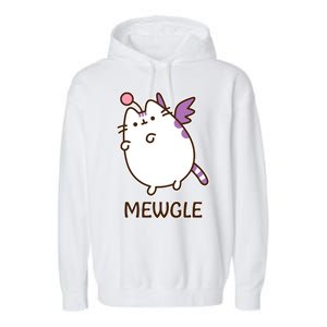 FF14 Cats Mewgle Garment-Dyed Fleece Hoodie