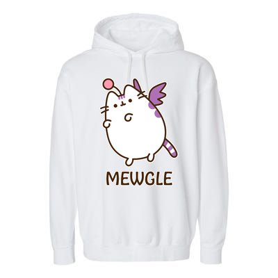 FF14 Cats Mewgle Garment-Dyed Fleece Hoodie